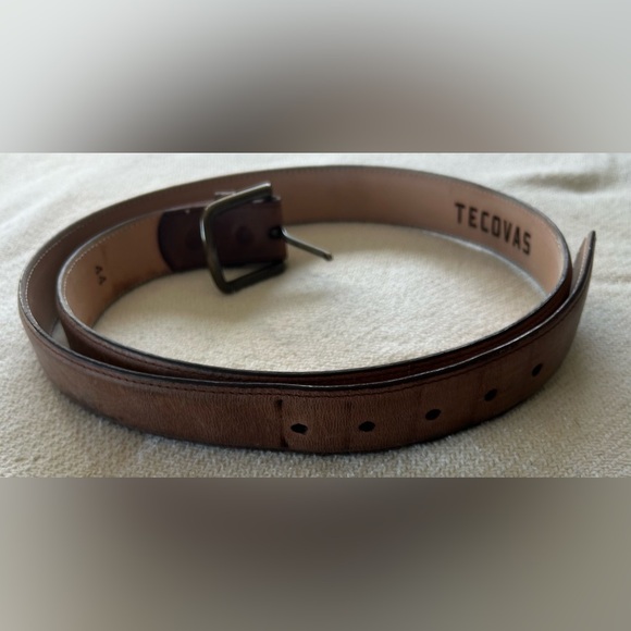 Tecovas Men's Goat Belt; Size:44; Color: Scotch - Picture 4 of 5